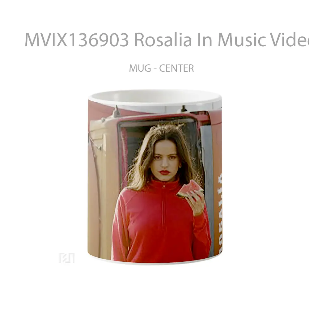 Mug Rosalia In Music Video For Malamente Gelas Keramik Unik