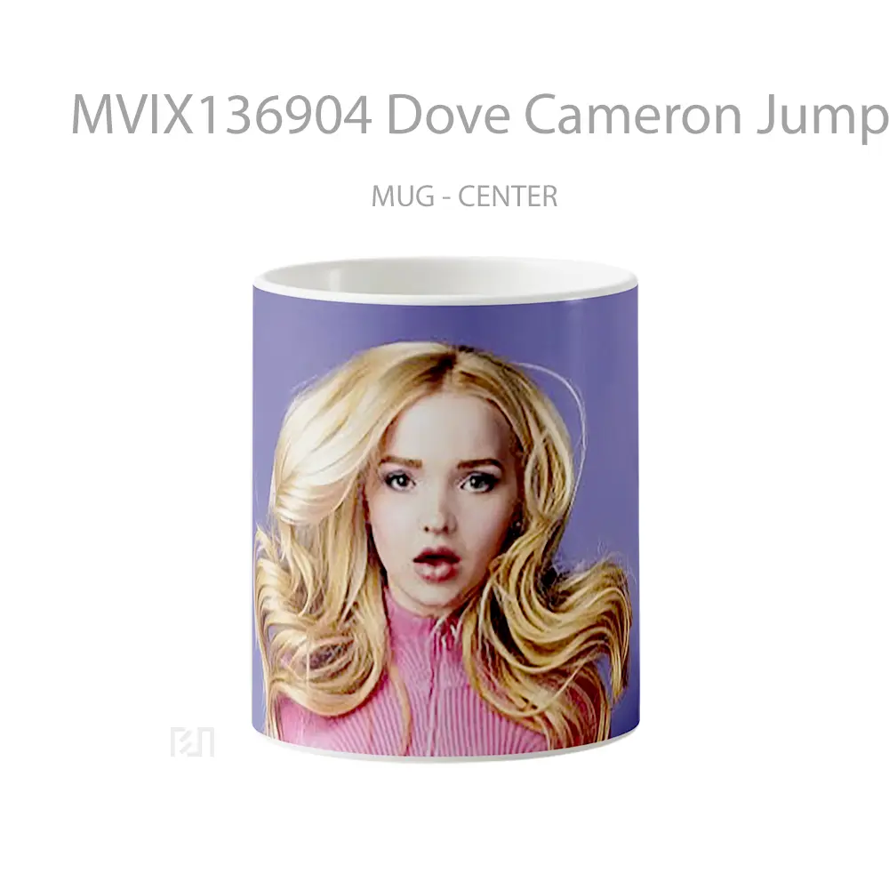 Mug Dove Cameron Jumping Gelas Keramik Unik