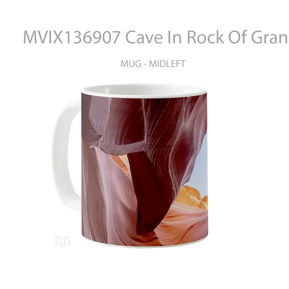 Mug Cave In Rock Of Grand Canyon Gelas Pemandangan Alam - All-side / Desain