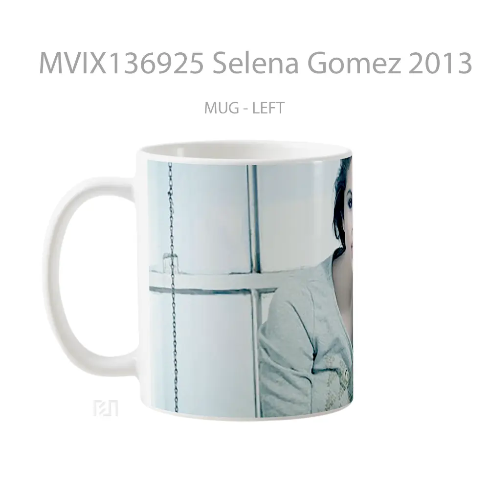 Mug Selena Gomez 2013 Gelas Selebriti - All-side / Desain
