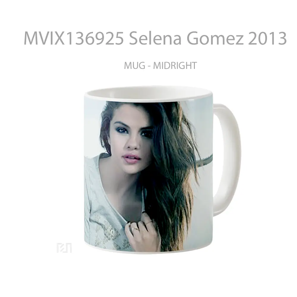 Mug Selena Gomez 2013 Gelas Selebriti - All-side / Desain