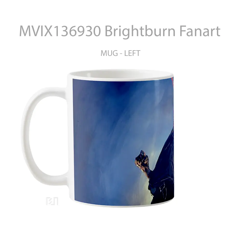 Mug Brightburn Fanart Gelas Keramik Unik - Tampak Kanan