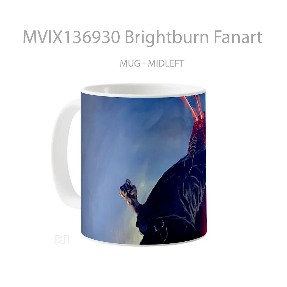 Mug Brightburn Fanart Gelas Keramik Unik - Tampak Kanan