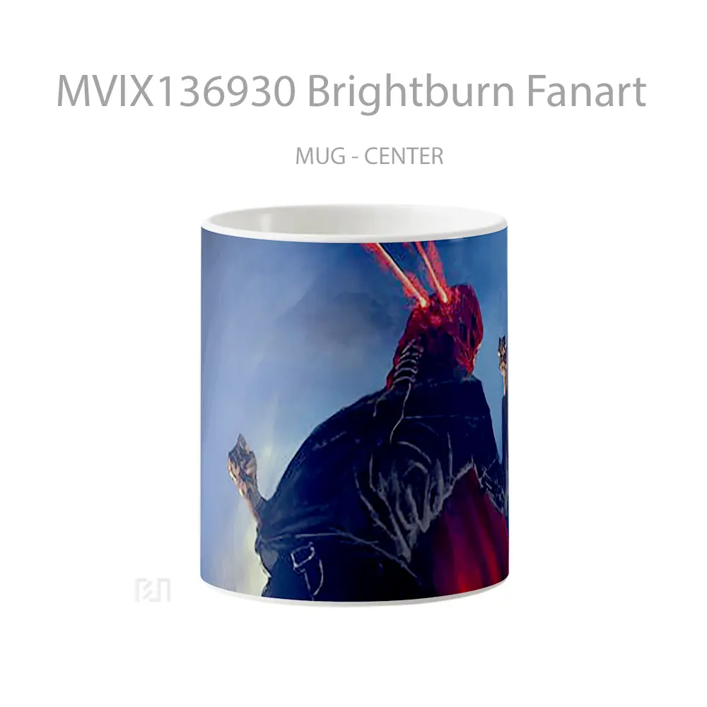 Mug Brightburn Fanart Gelas Keramik Unik