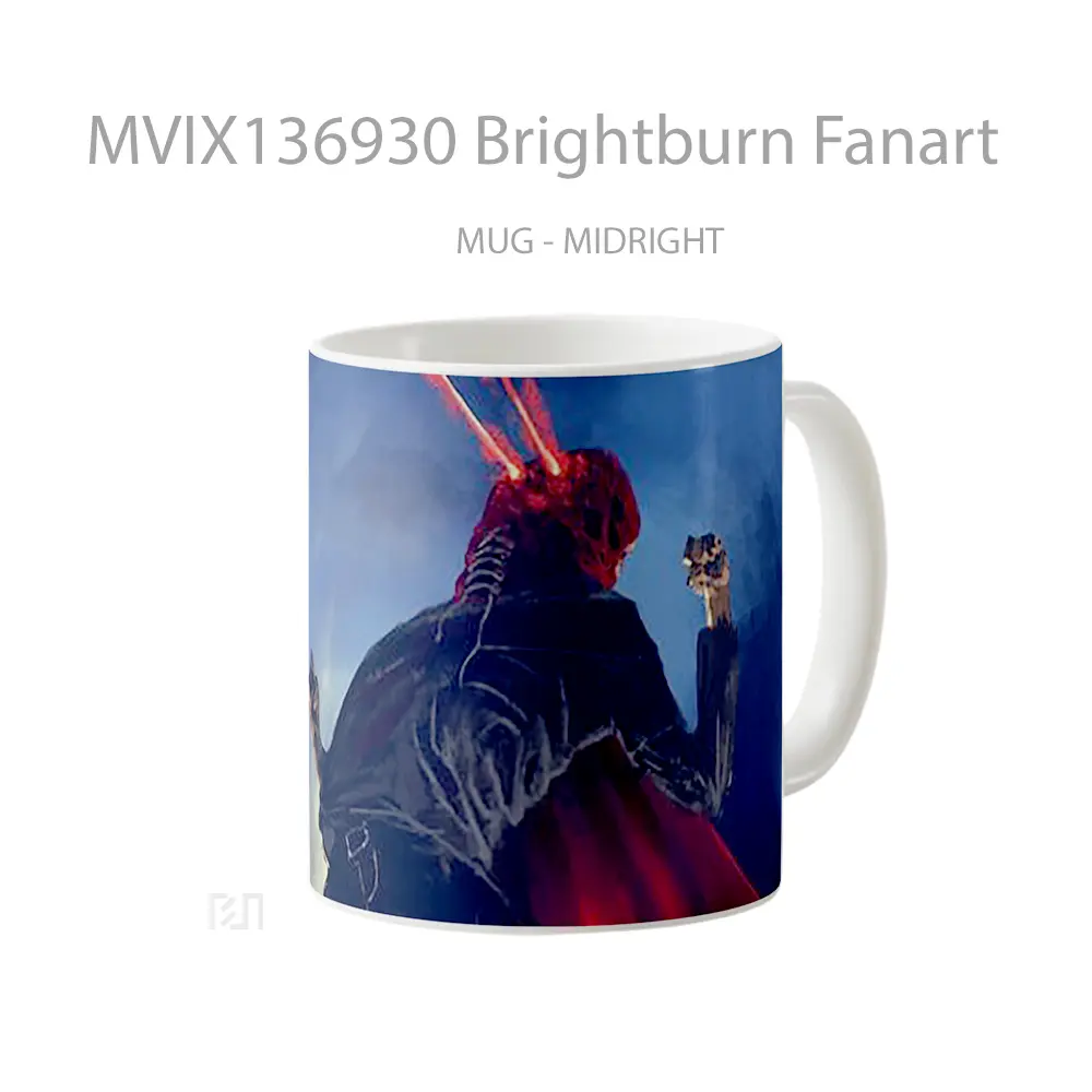 Mug Brightburn Fanart Gelas Keramik Unik - Tampak Kanan
