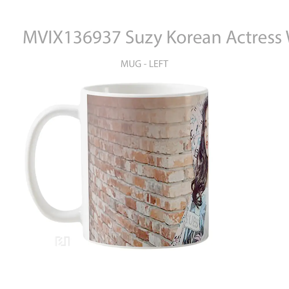 Mug Suzy Korean Actress With Make Up Gelas Keramik Unik - All-side / Desain