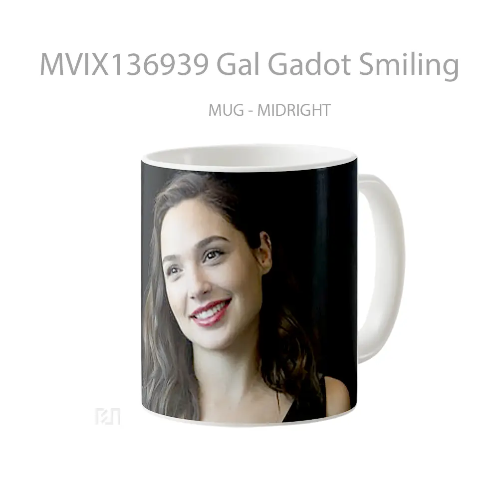 Mug Gal Gadot Smiling Gelas Selebriti - All-side / Desain