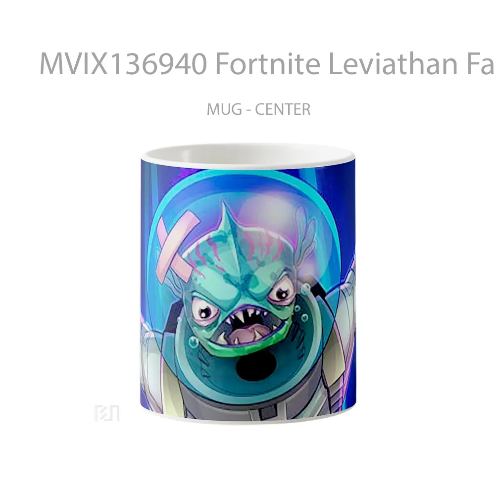 Mug Fortnite Leviathan Fanart Cangkir Gamer