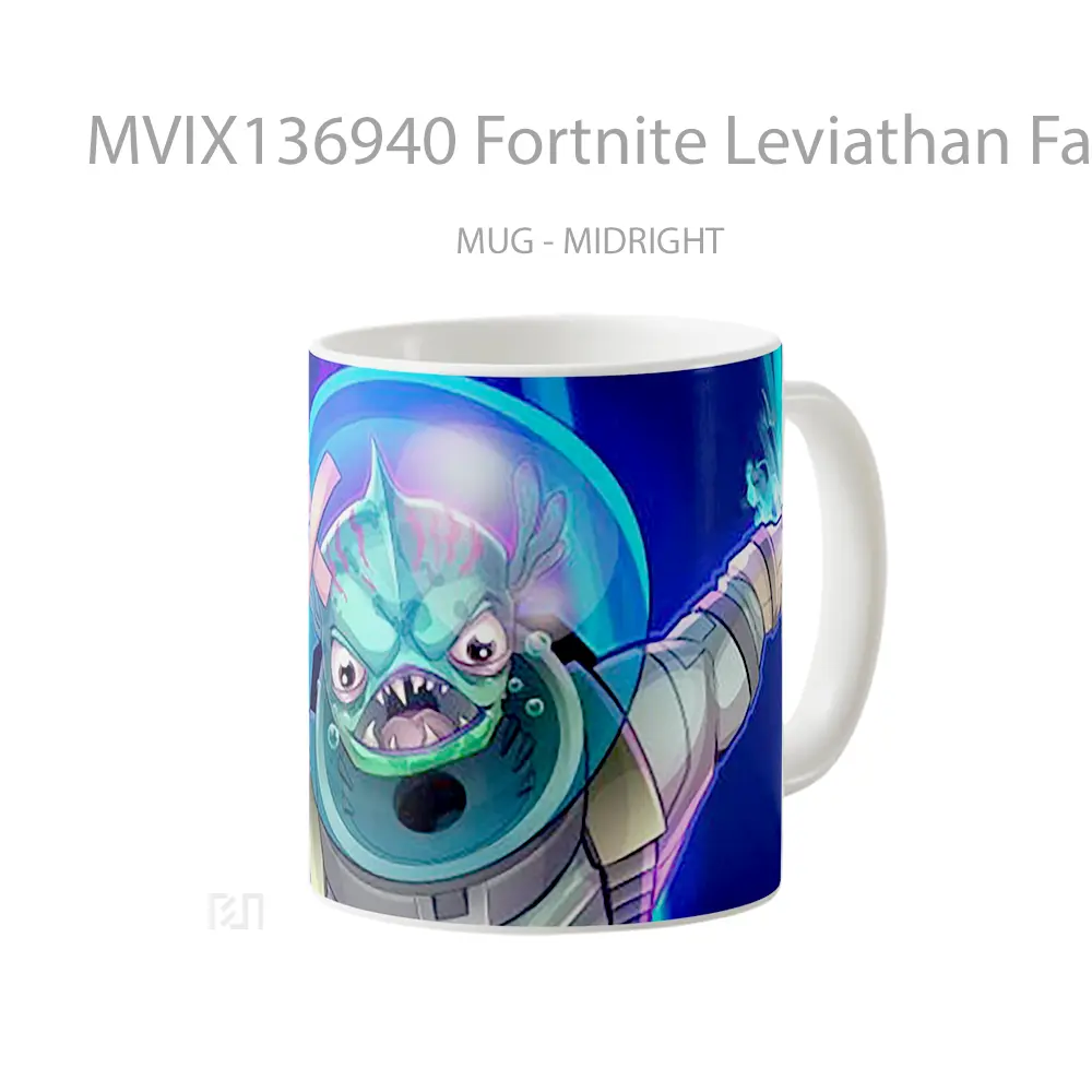 Mug Fortnite Leviathan Fanart Cangkir Gamer - All-side / Desain