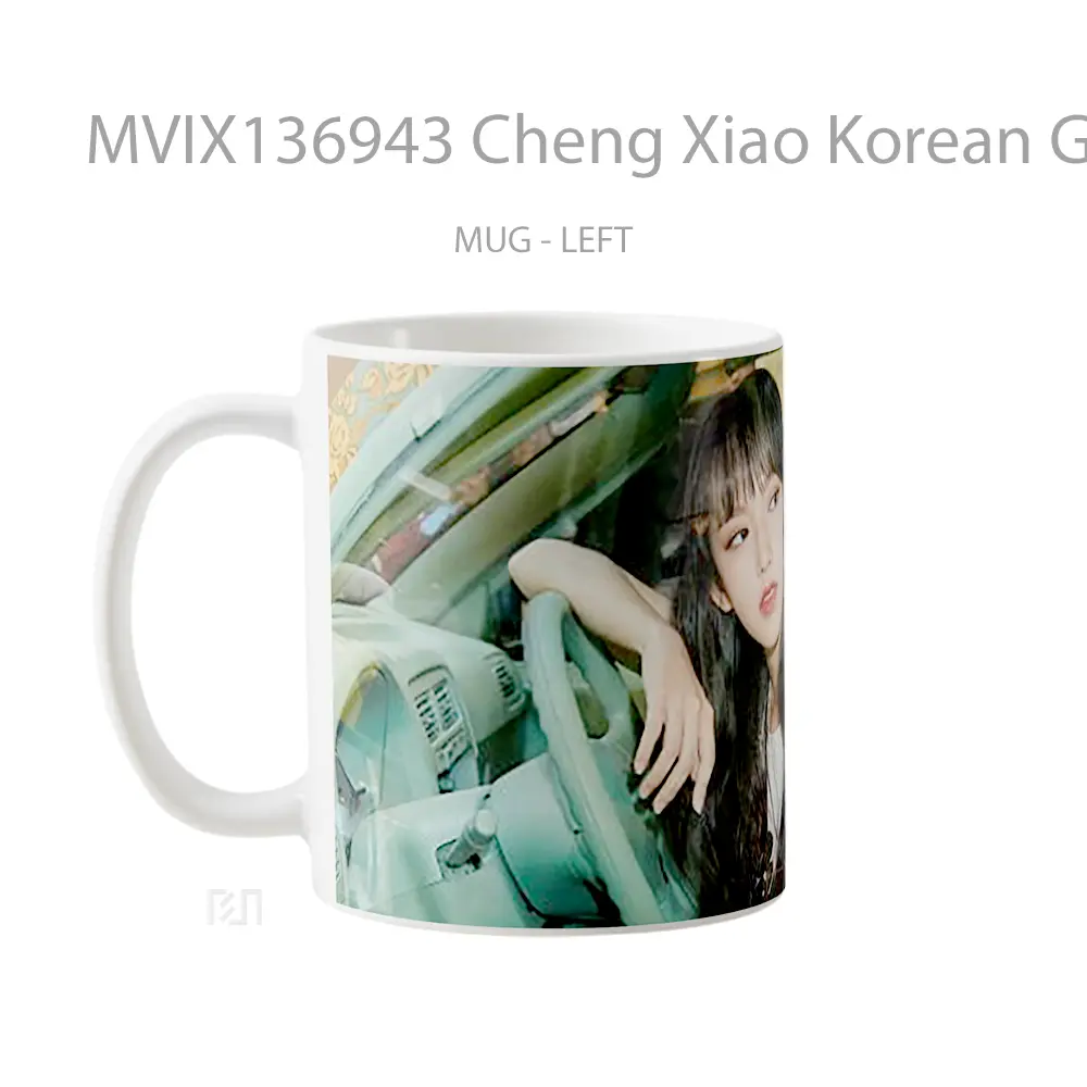Mug Cheng Xiao Korean Girl Gelas Keramik Unik - All-side / Desain