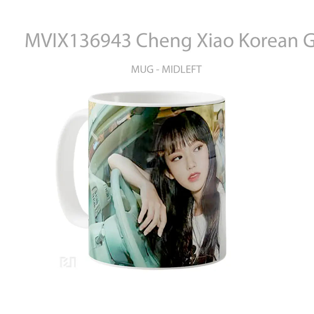 Mug Cheng Xiao Korean Girl Gelas Keramik Unik - All-side / Desain