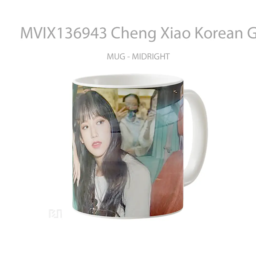 Mug Cheng Xiao Korean Girl Gelas Keramik Unik - All-side / Desain
