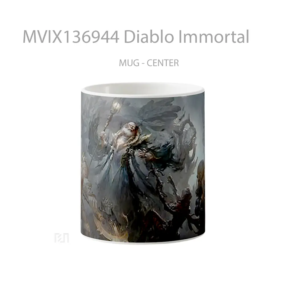 Mug Diablo Immortal Gelas Keramik Unik