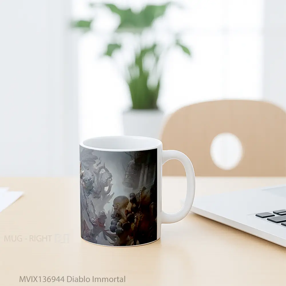 Mug Diablo Immortal Gelas Keramik Unik - All-side / Desain