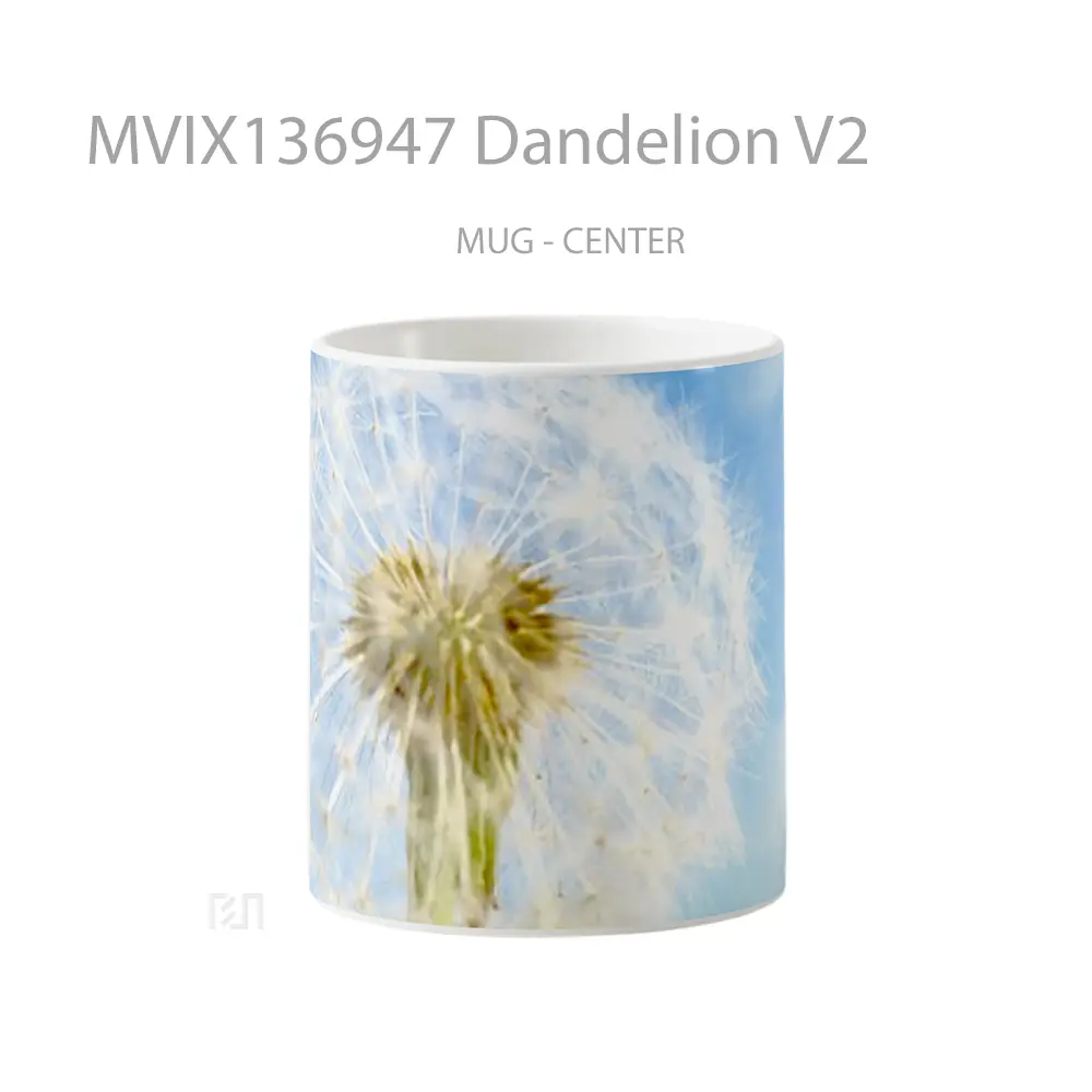 Mug Dandelion V2 Gelas Keramik Unik