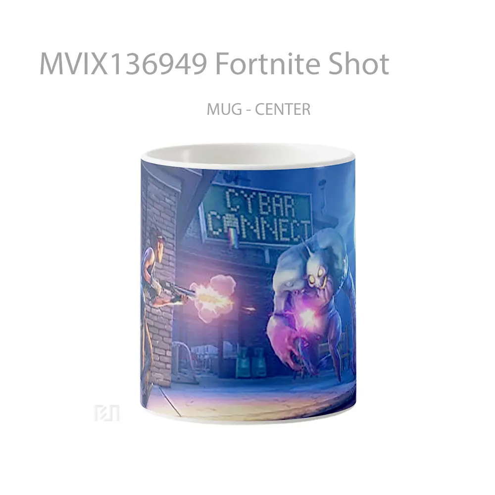 Mug Fortnite Shot Cangkir Gamer