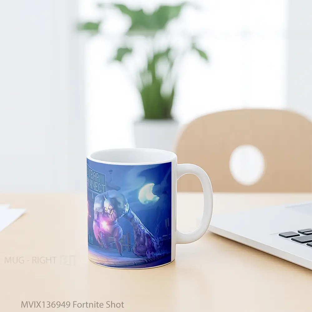 Mug Fortnite Shot Cangkir Gamer - All-side / Desain