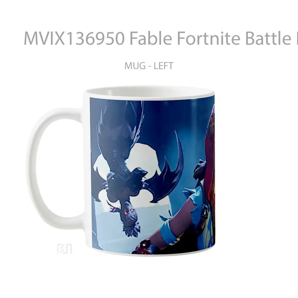 Mug Fable Fortnite Battle Royal Cangkir Gamer - All-side / Desain