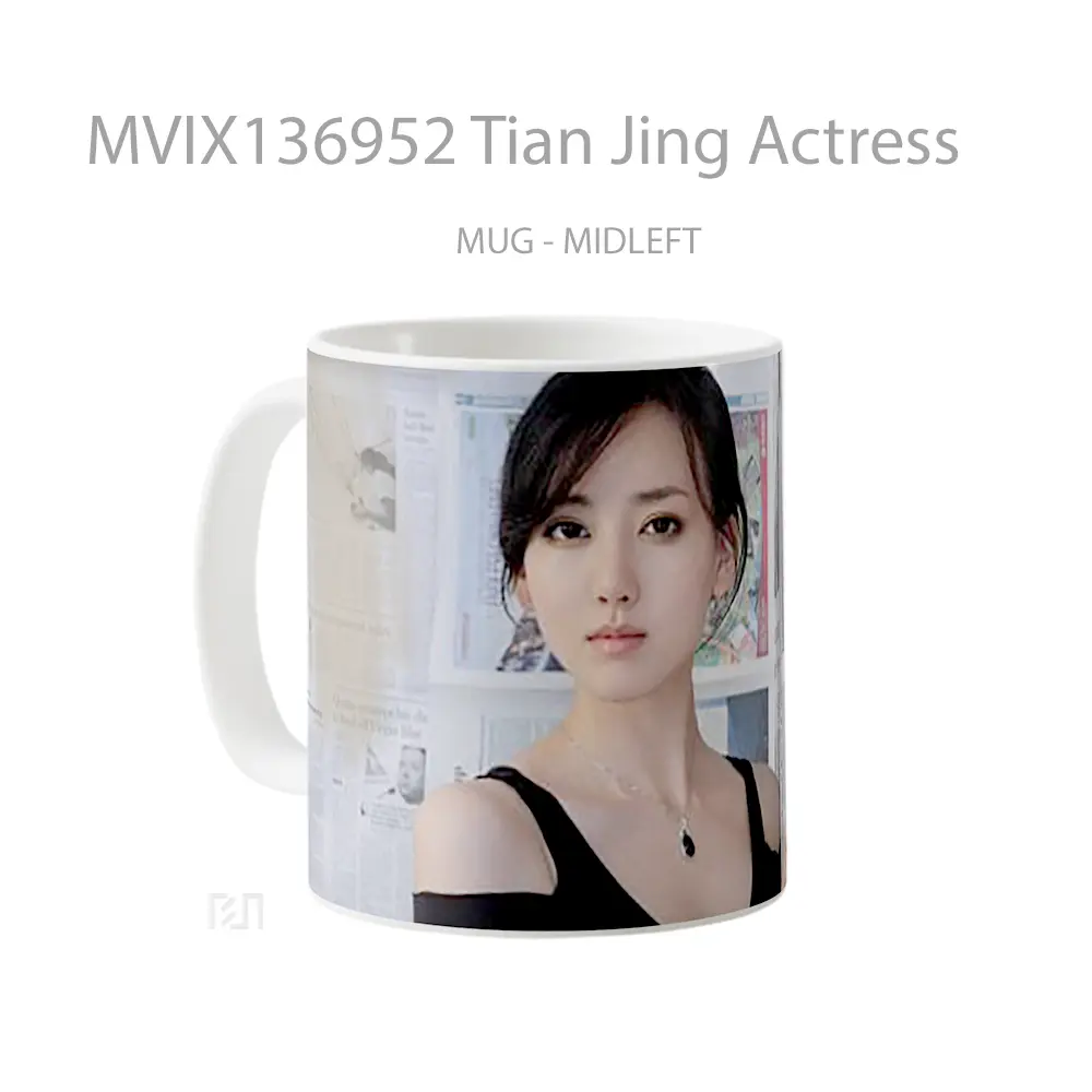 Mug Tian Jing Actress Gelas Keramik Unik - All-side / Desain