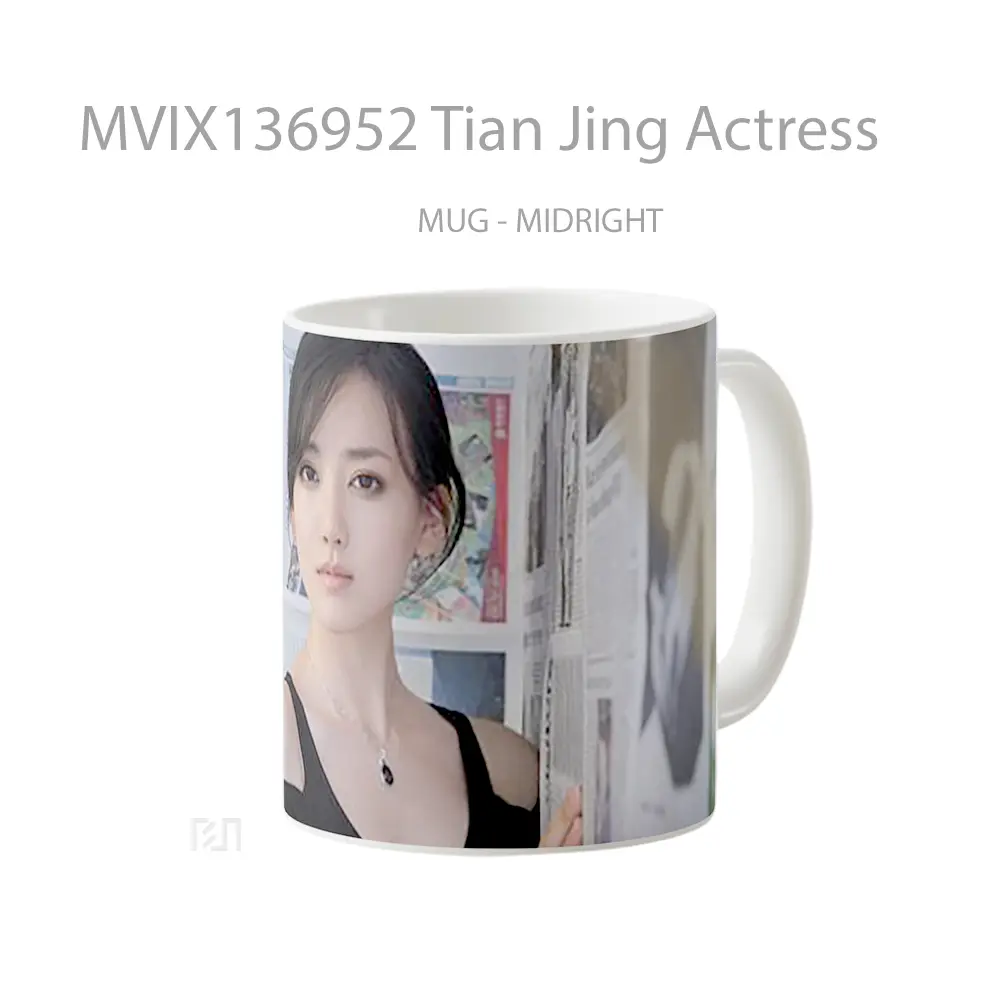 Mug Tian Jing Actress Gelas Keramik Unik - All-side / Desain