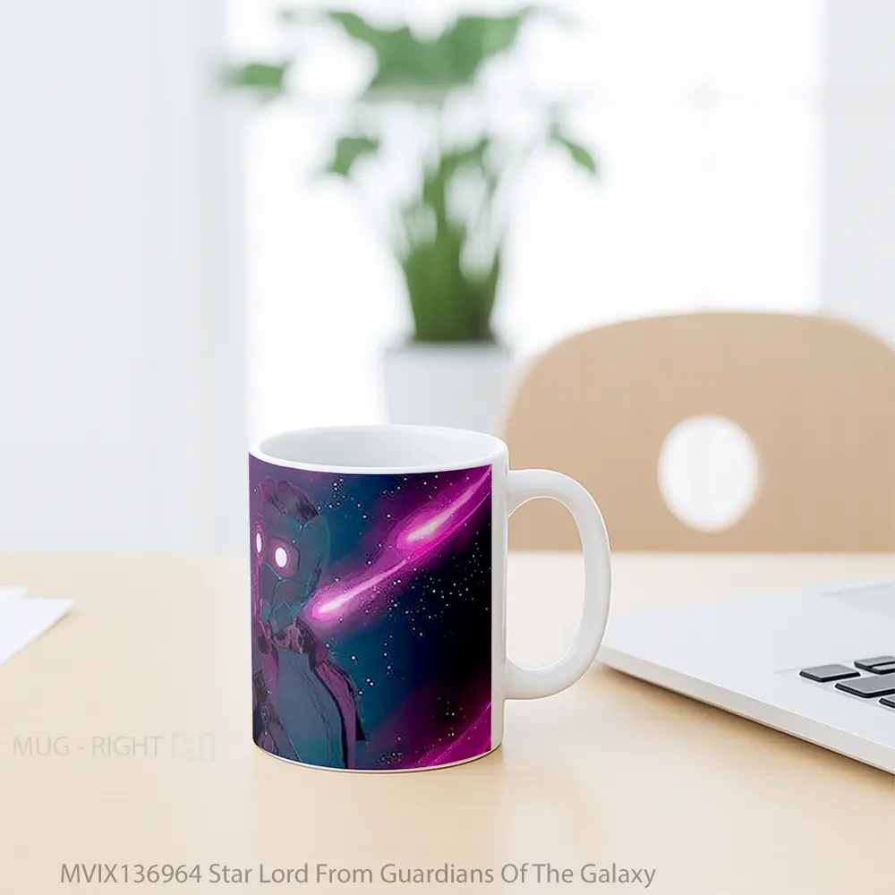Mug Star Lord From Guardians Of The Galaxy Gelas Superhero - All-side / Desain