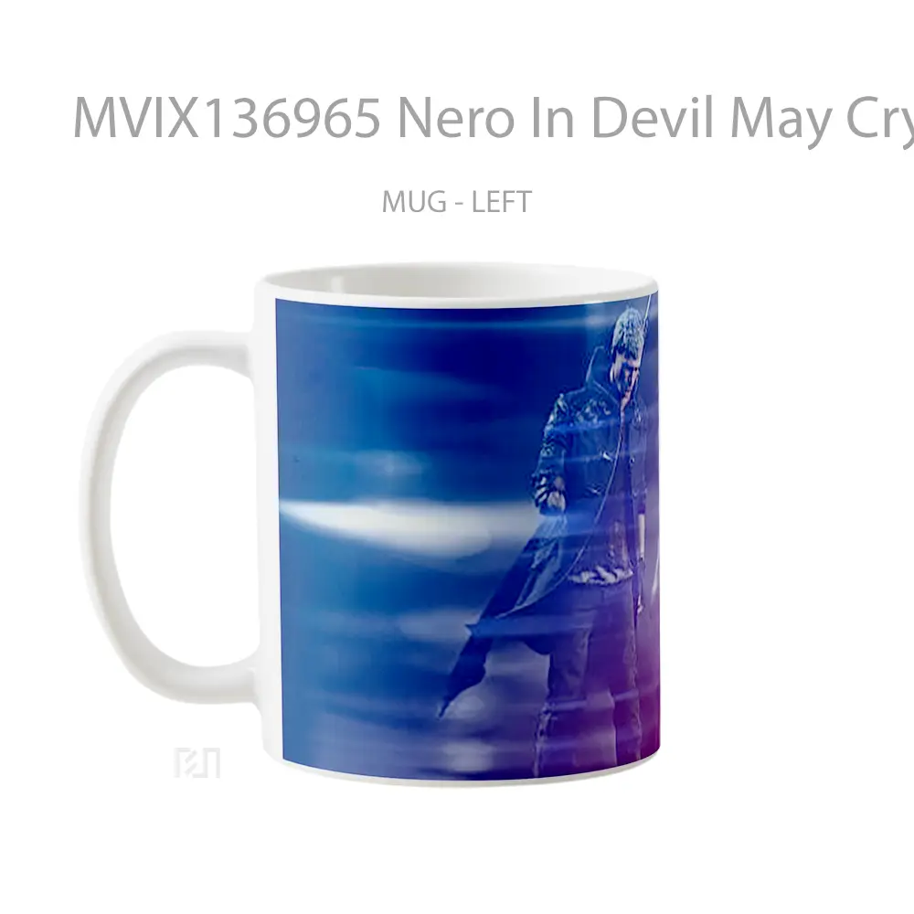 Mug Nero In Devil May Cry 5 Gelas Keramik Unik - All-side / Desain
