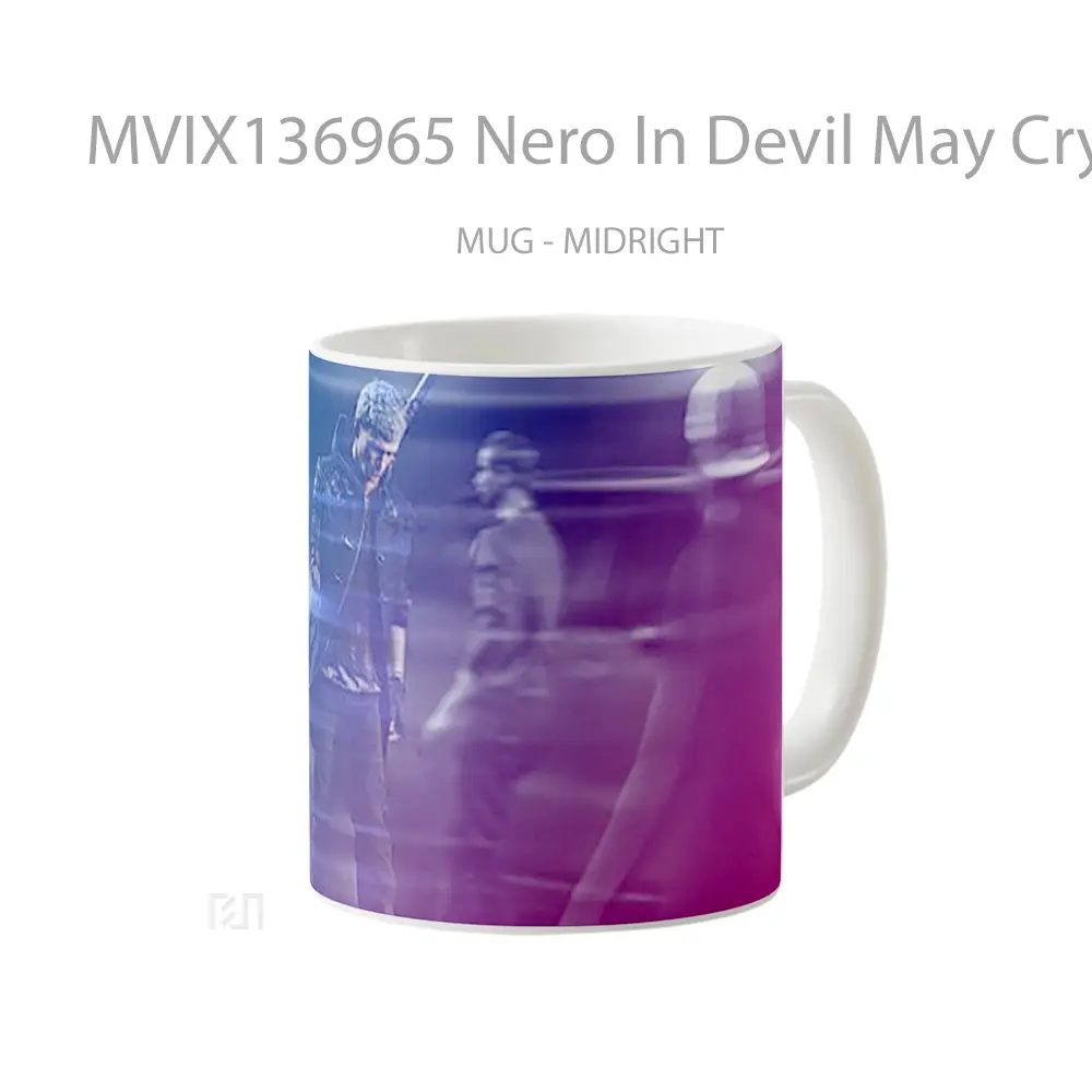 Mug Nero In Devil May Cry 5 Gelas Keramik Unik - All-side / Desain