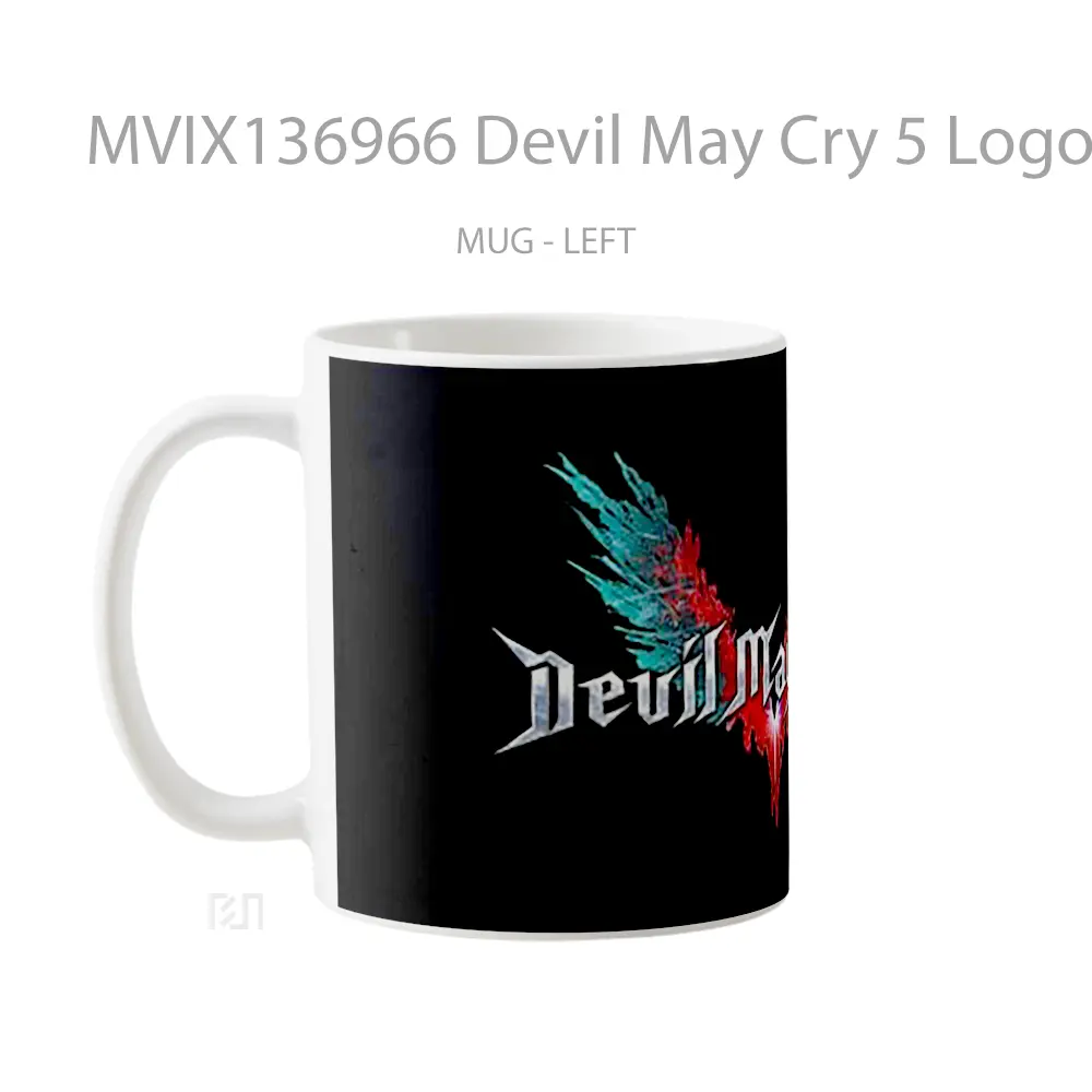 Mug Devil May Cry 5 Logo Gelas Keramik Unik - All-side / Desain