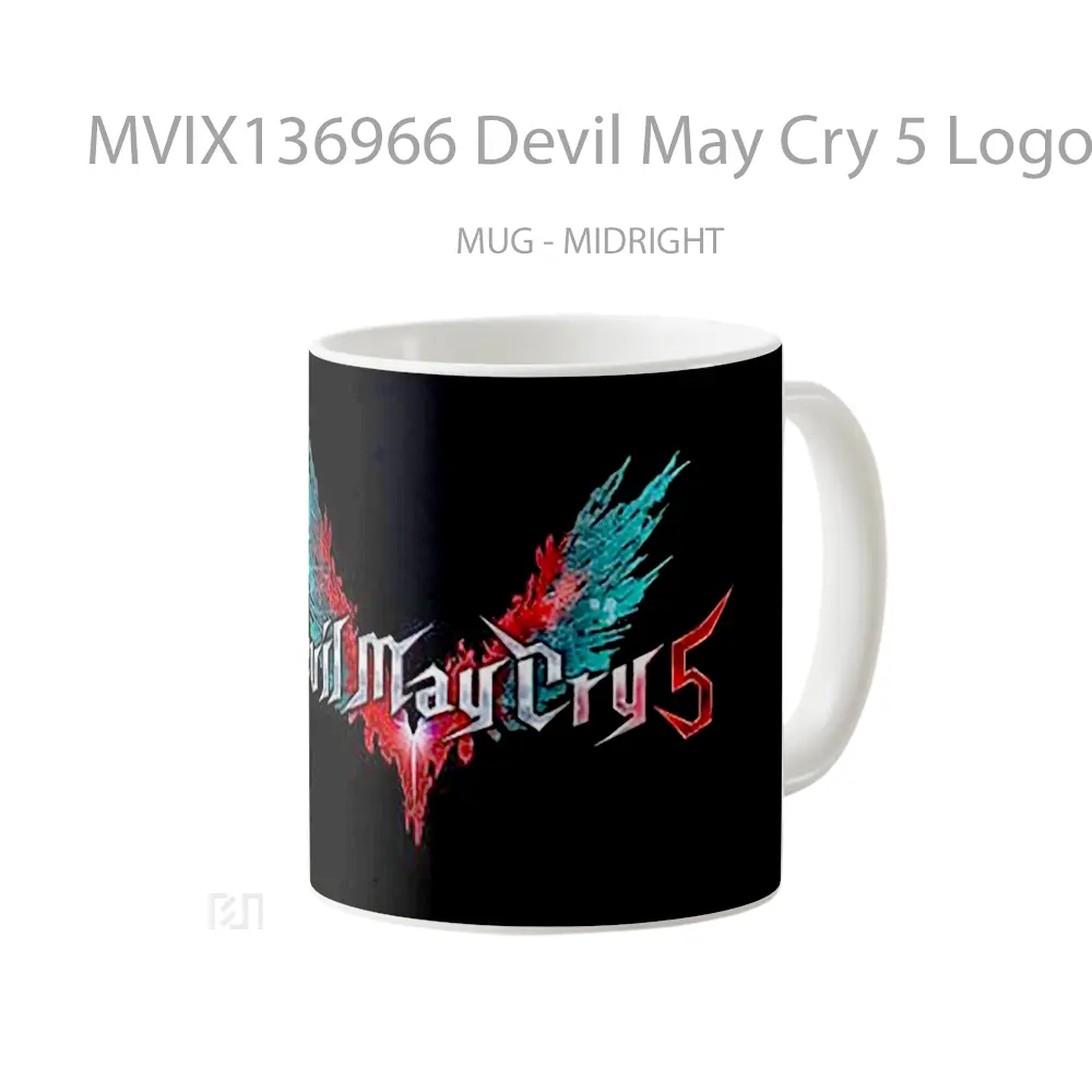 Mug Devil May Cry 5 Logo Gelas Keramik Unik - All-side / Desain