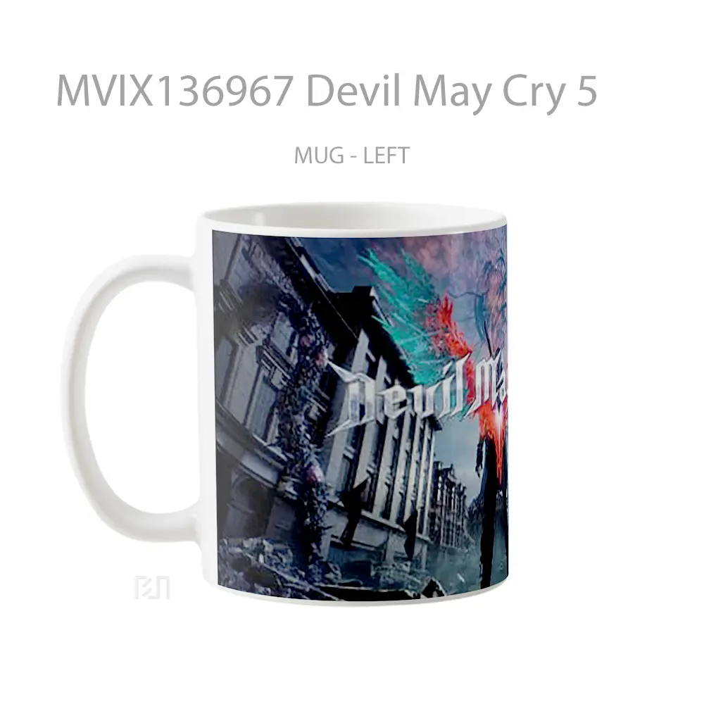 Mug Devil May Cry 5 Gelas Keramik Unik - All-side / Desain