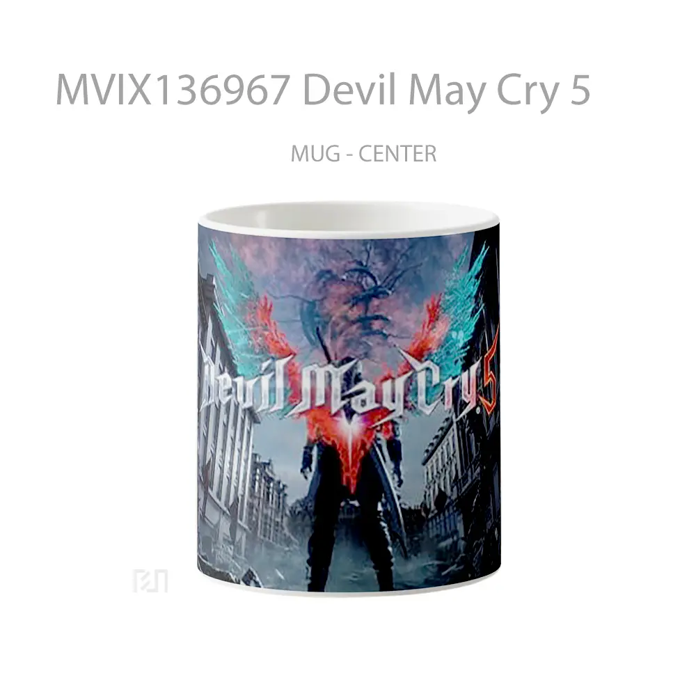 Mug Devil May Cry 5 Gelas Keramik Unik