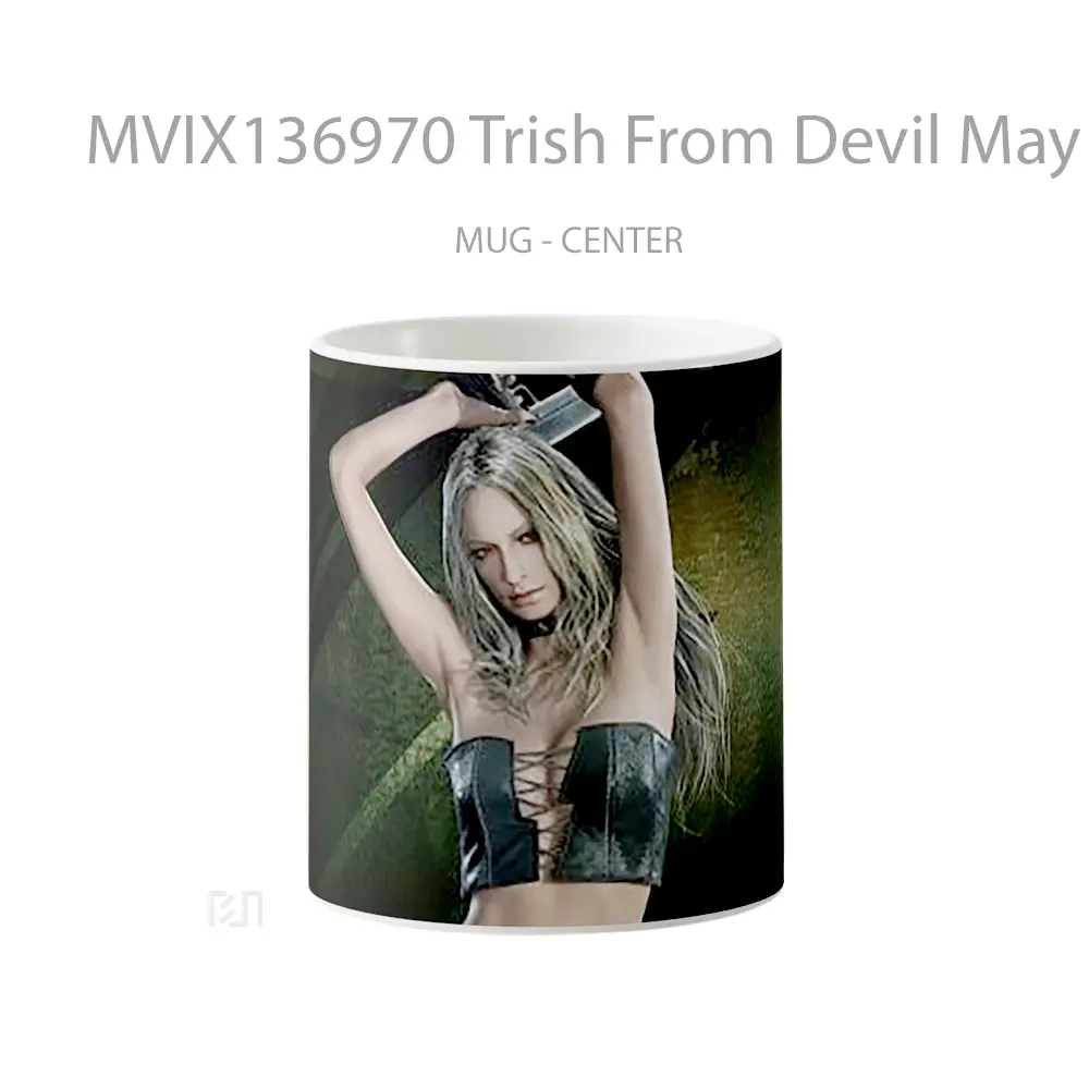 Mug Trish From Devil May Cry 5 V1 Gelas Keramik Unik