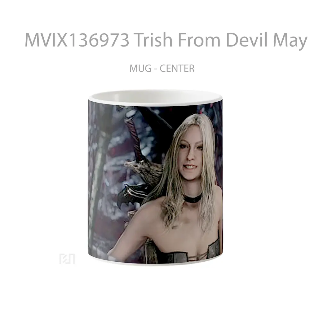 Mug Trish From Devil May Cry 5 V2 Gelas Keramik Unik