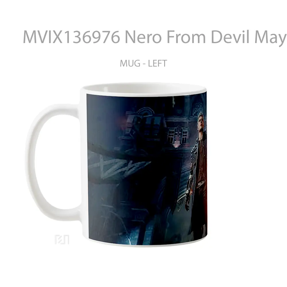 Mug Nero From Devil May Cry 5 V1 Gelas Keramik Unik - All-side / Desain