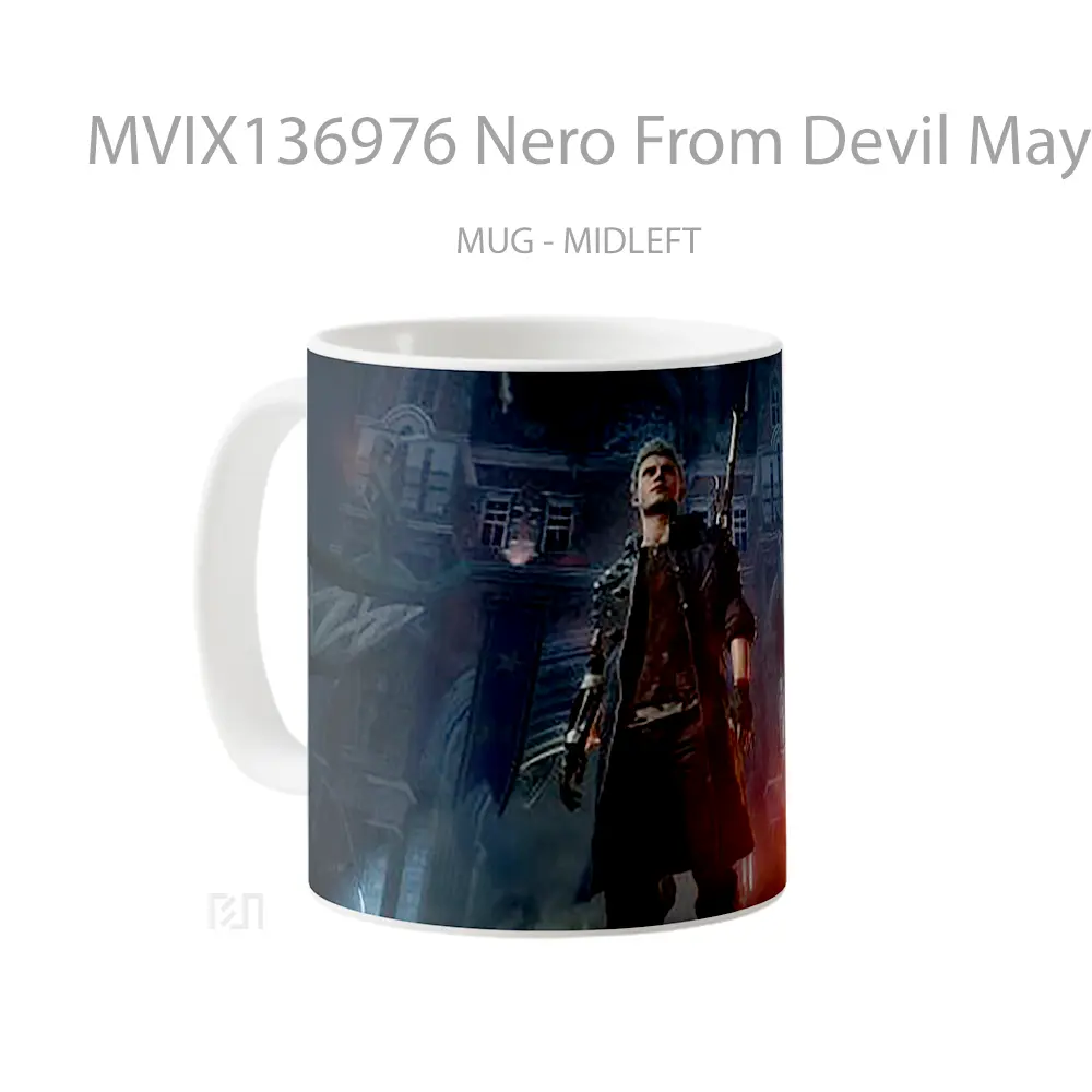 Mug Nero From Devil May Cry 5 V1 Gelas Keramik Unik - All-side / Desain