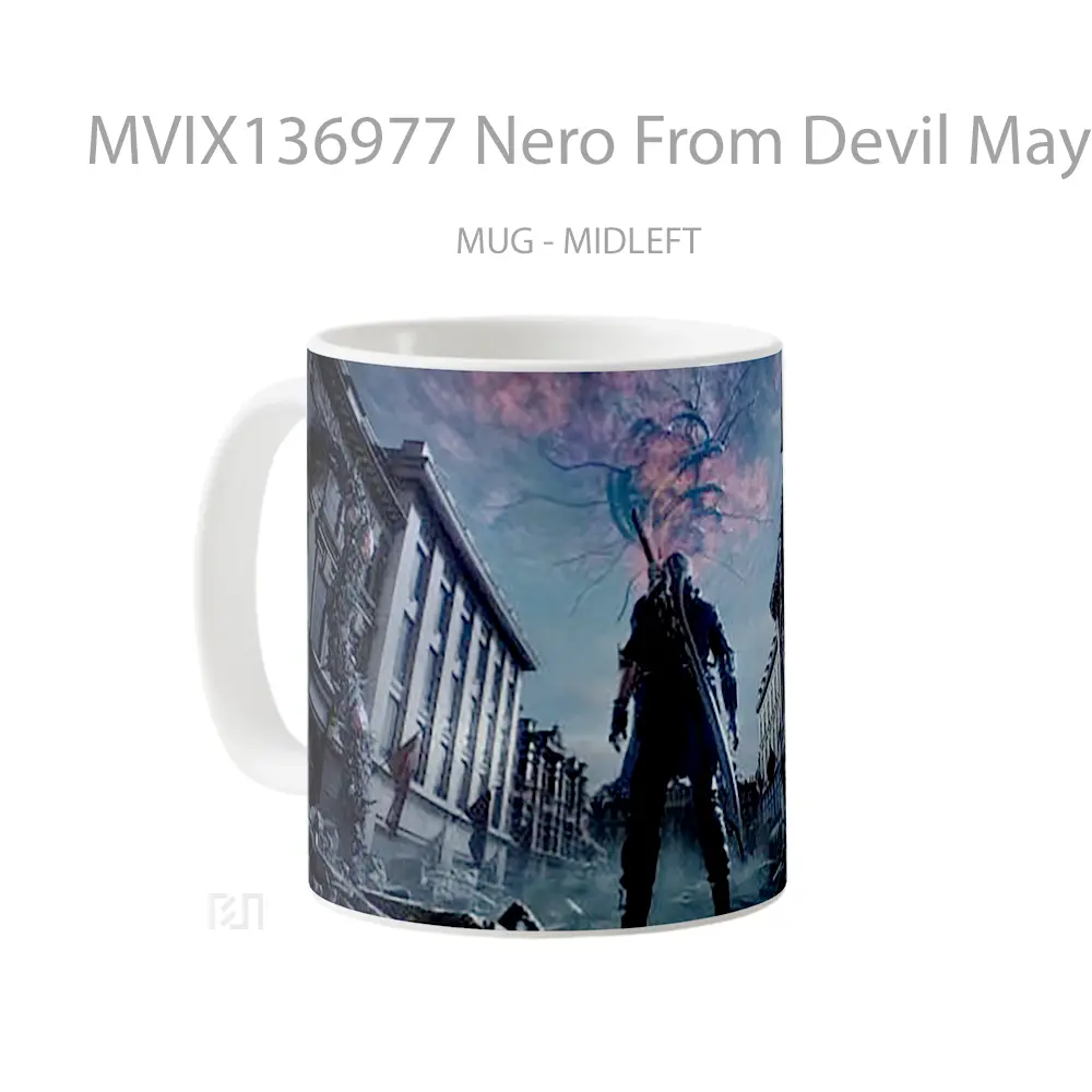 Mug Nero From Devil May Cry 5 V2 Gelas Keramik Unik - All-side / Desain