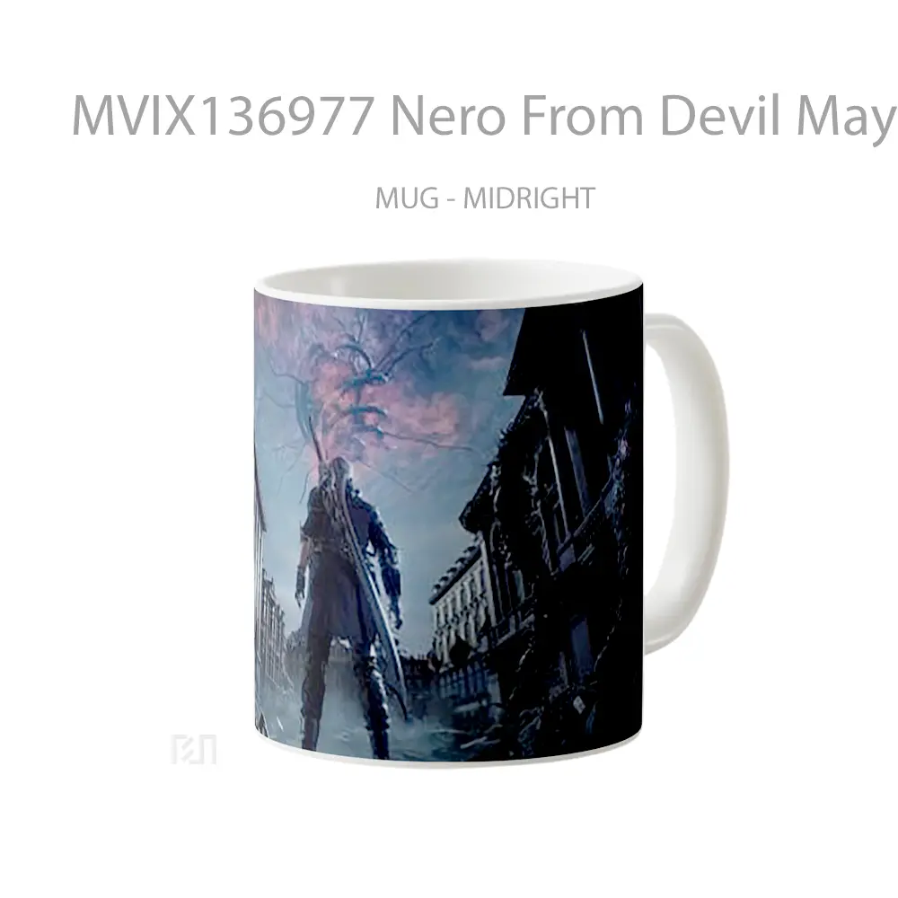 Mug Nero From Devil May Cry 5 V2 Gelas Keramik Unik - All-side / Desain