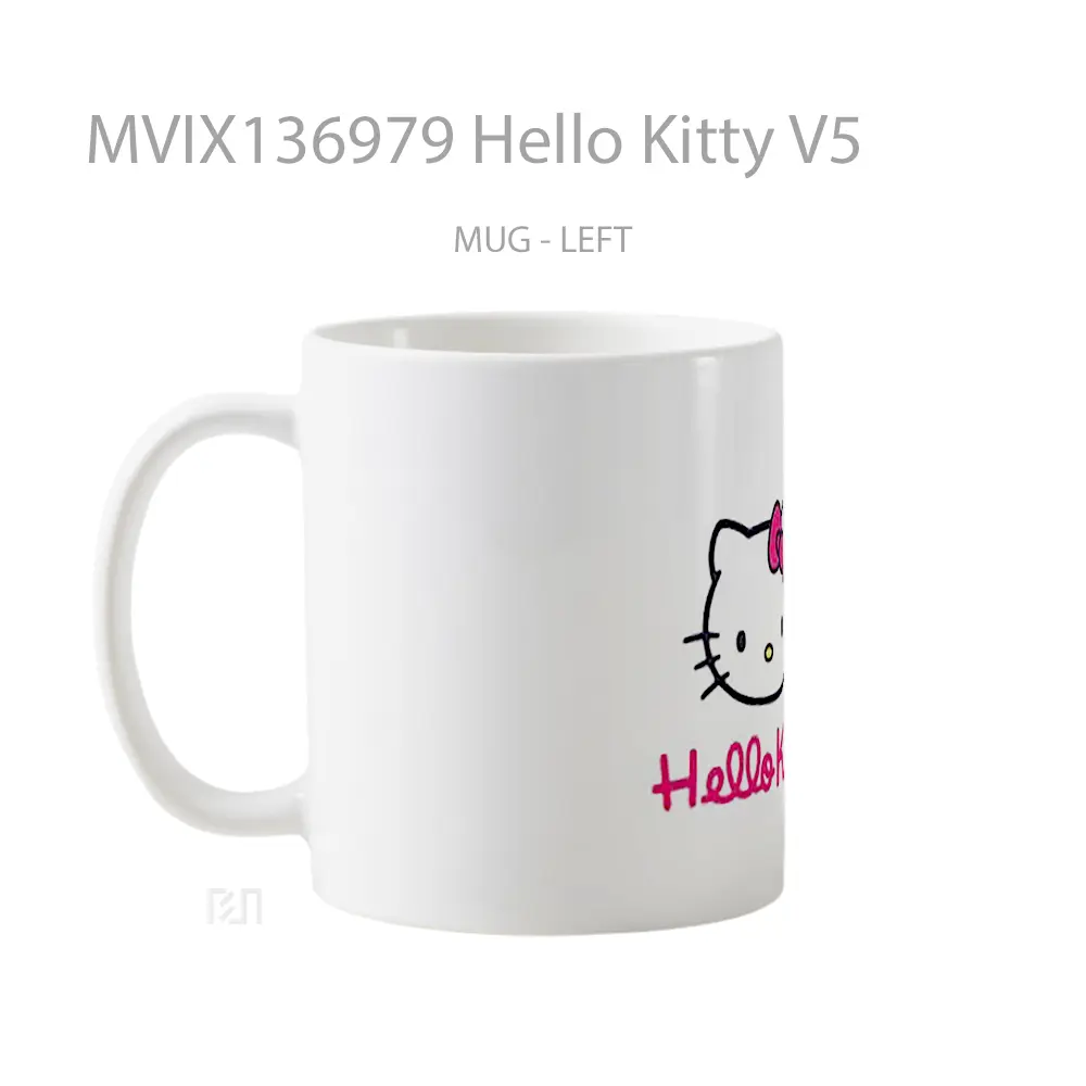 Mug Hello Kitty V5 Gelas Keramik Unik - All-side / Desain