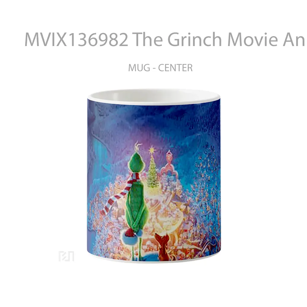 Mug The Grinch Movie Animated Film V1 Gelas Film