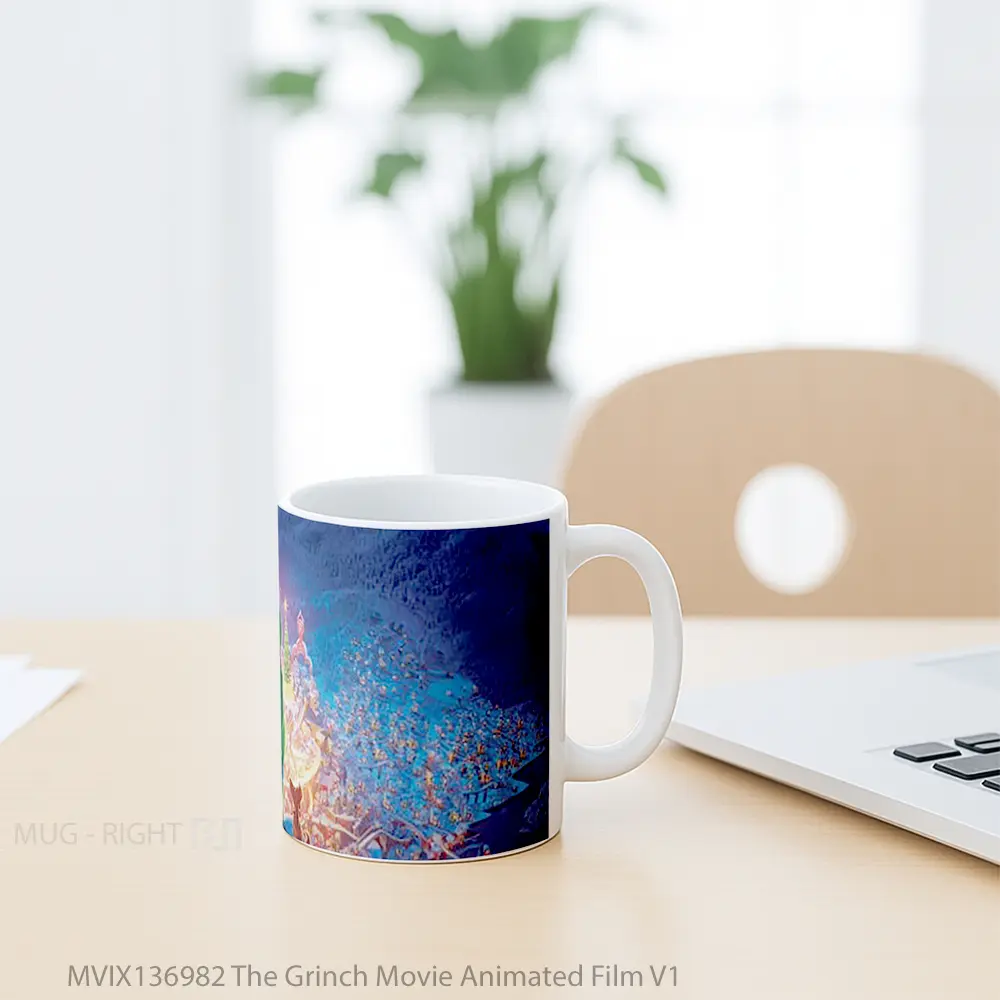 Mug The Grinch Movie Animated Film V1 Gelas Film - All-side / Desain