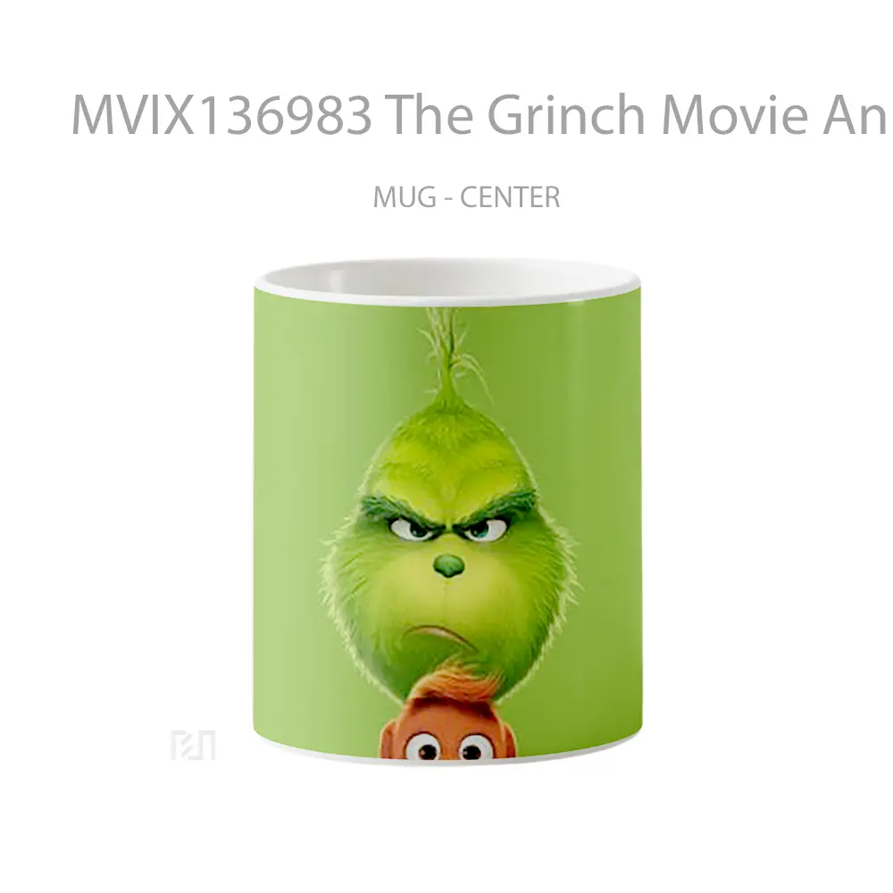 Mug The Grinch Movie Animated Film V2 Gelas Film