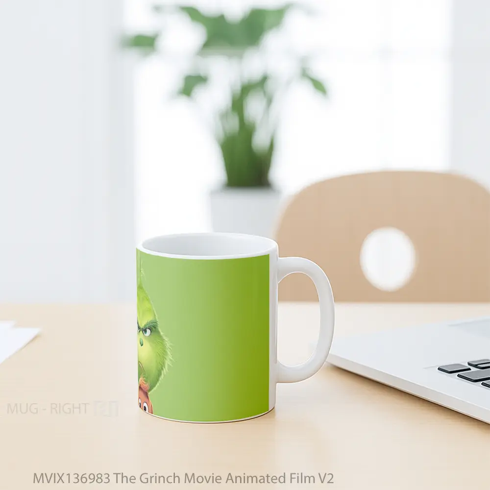 Mug The Grinch Movie Animated Film V2 Gelas Film - All-side / Desain