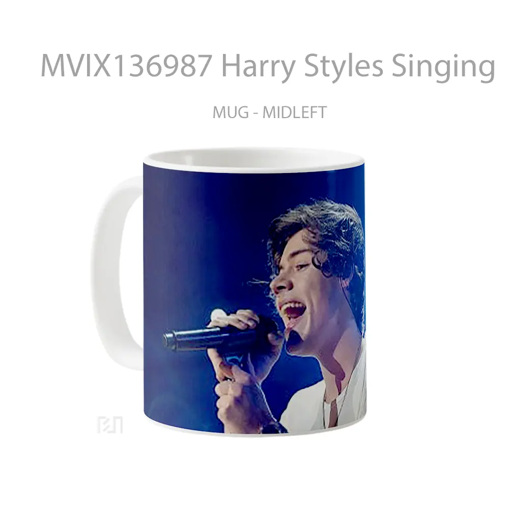 Mug Harry Styles Singing Gelas Keramik Unik - All-side / Desain