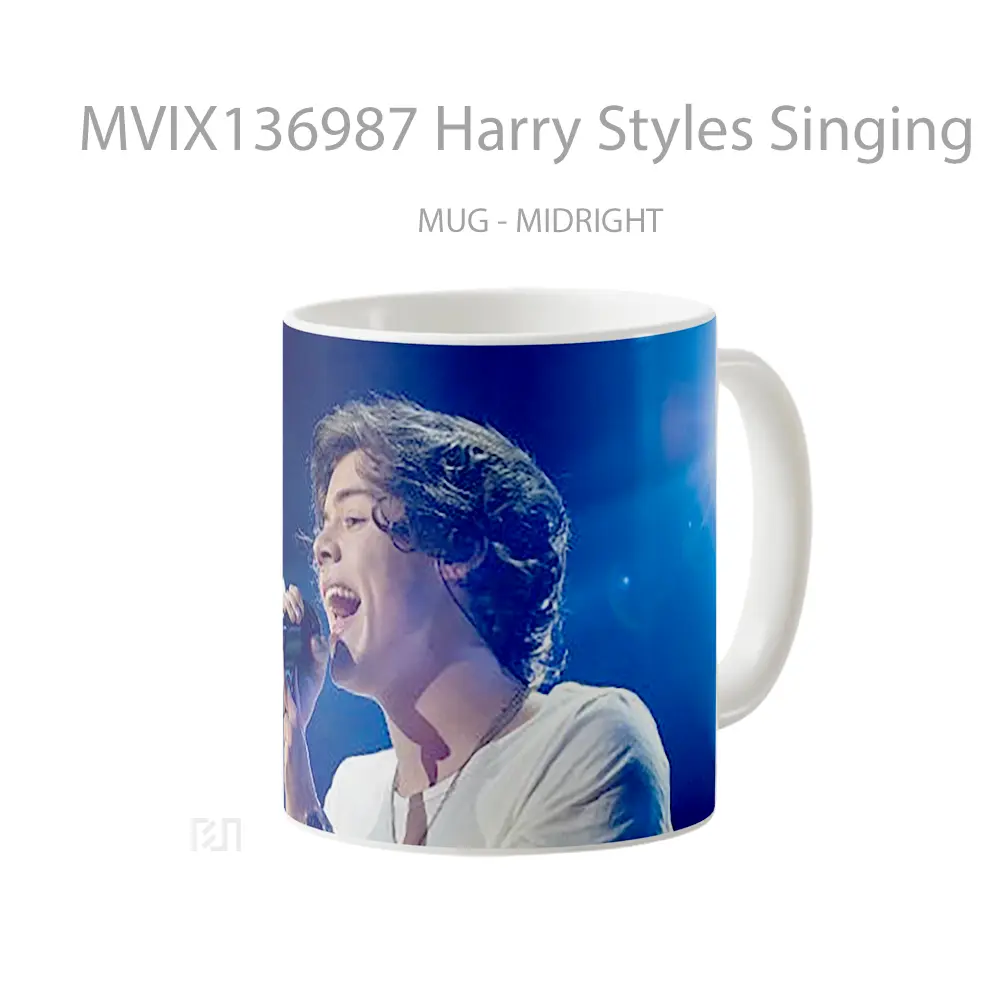 Mug Harry Styles Singing Gelas Keramik Unik - All-side / Desain