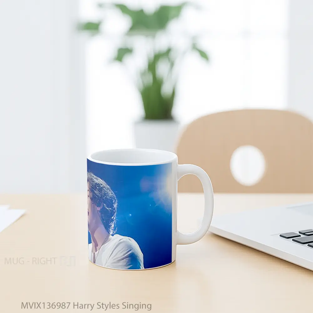 Mug Harry Styles Singing Gelas Keramik Unik - All-side / Desain