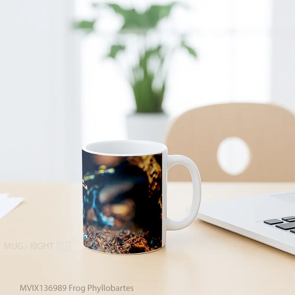 Mug Frog Phyllobartes Gelas Keramik Unik - All-side / Desain