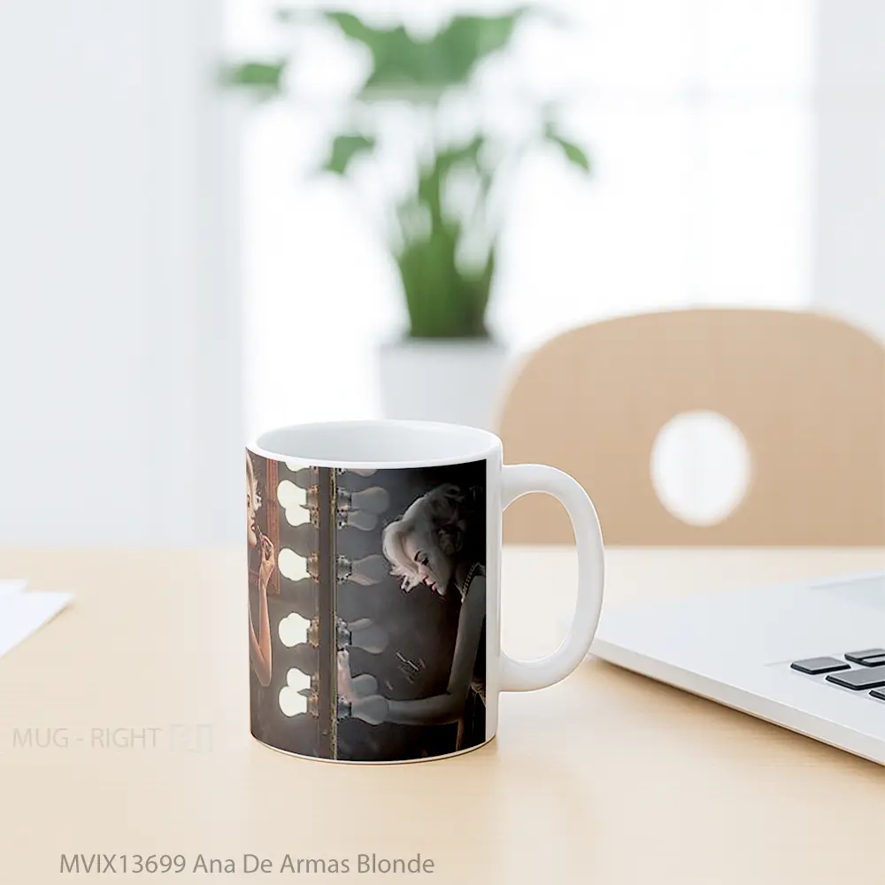 Mug Ana De Armas Blonde Gelas Keramik Unik - All-side / Desain