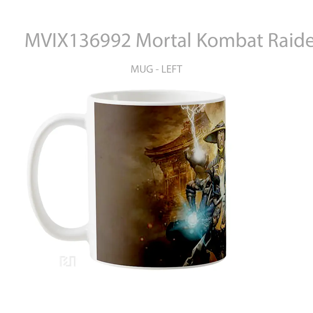 Mug Mortal Kombat Raiden Subzero Y Scorpion Gelas Keramik Unik - All-side / Desain