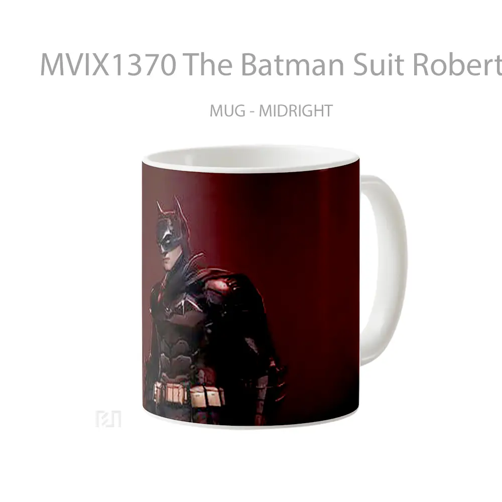 Mug The Batman Suit Robert Pattinson Gelas Superhero - All-side / Desain
