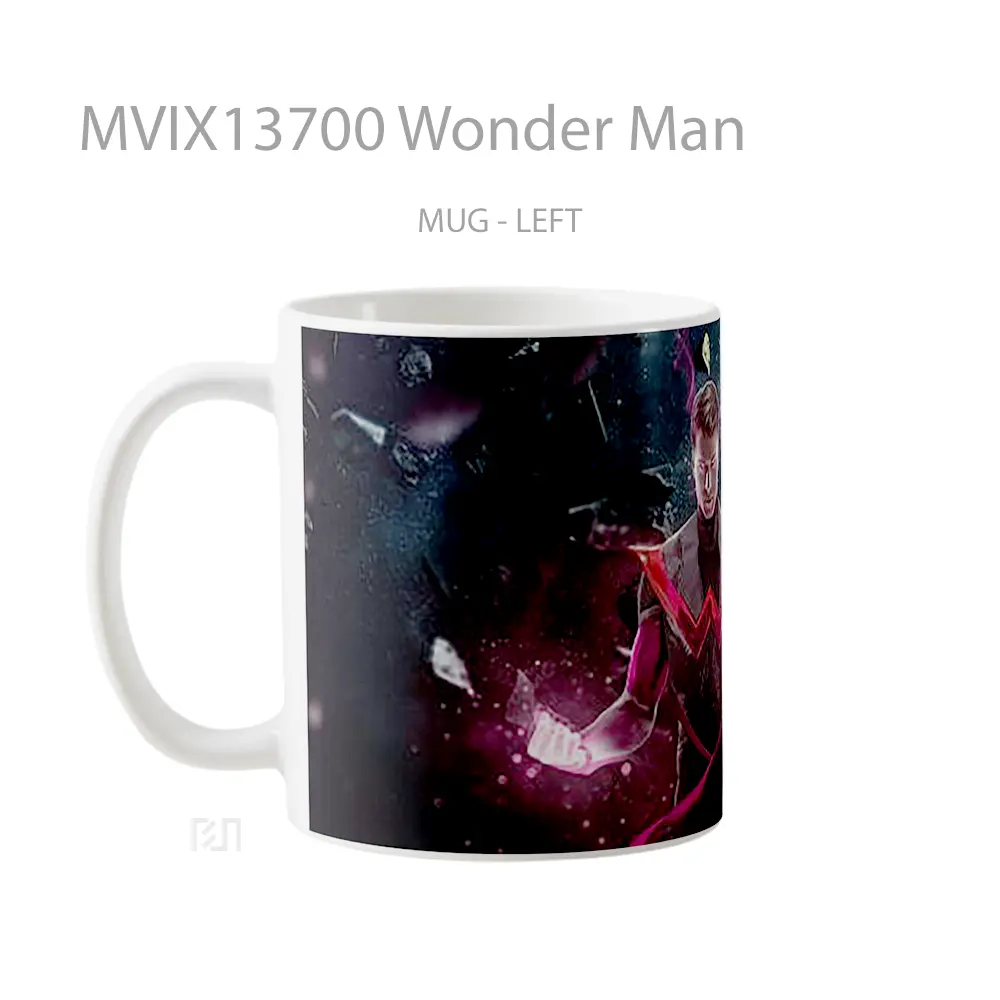 Mug Wonder Man Gelas Keramik Unik - All-side / Desain